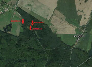 Karte -Kriegsgefangenenlager